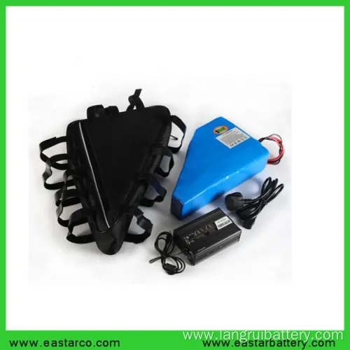 Rechargeable 48V / 52V 20ah E-Bike Battery Pack Triangle Shape Lithium Ion Ebike Battery